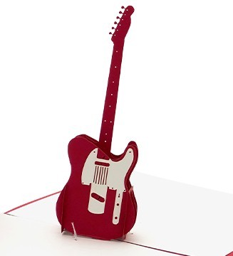 kirigami Guitare électrique Télécaster