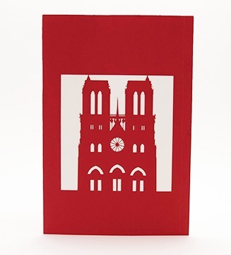 kirigami couverture Notre-Dame de Paris
