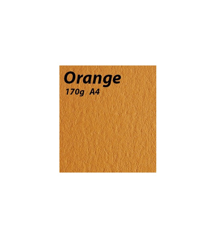 papier Orange A4 170g