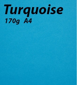 papier Turquoise A4 170g