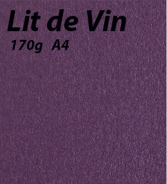 papier Lit de Vin A4 170g
