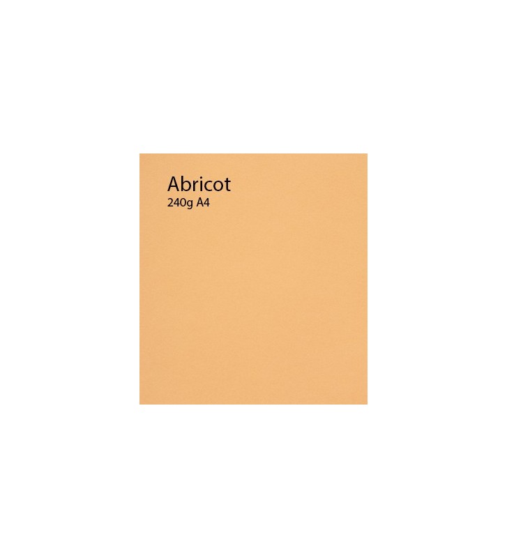 240g Abricot papier A4