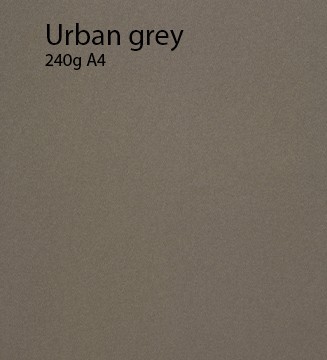 240g Urban grey papier A4 Gris