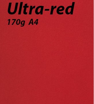 125 feuilles Ultra Red 170g