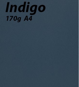 125 feuilles Indigo