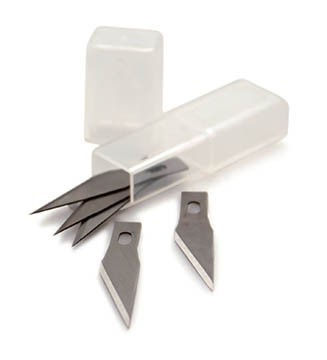 Couteau pour maquette Lame courbée pour Couteau scalpel diamètre 8mm -  Scientific-MHD