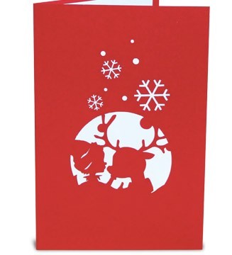imprimés du cahier de kirigami N°31 spécial Noël