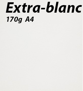 papier Extra-Blanc A4 170g