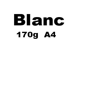 Blanc 170 g