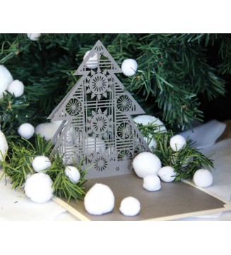 Kirigami le Sapin Scandinave