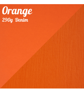 Orange Denim 290 g/m² A3 -...
