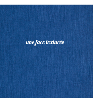 bleu 290g - papier de création - A4 ou A3 - une face texturée et une face lisse - papier craft - kirigami