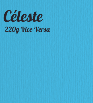 Papier A4 220g double texture - céleste-cielo - paper craft Papier A4 220g double texture - céleste-cielo - paper craft