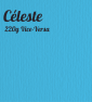 Papier A4 220g double texture - céleste-cielo - paper craft