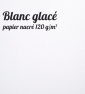 Nacré blanc glacé - 120g A4...